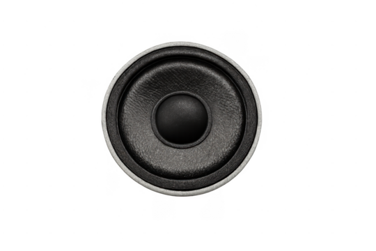 Speaker woofer driver producing acoustic sound waves