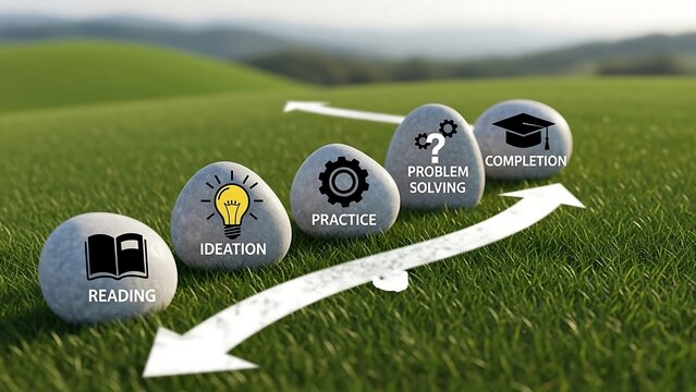 The Path to Completion - A Visual Guide to Learning.