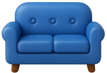 sofa isolated on white background