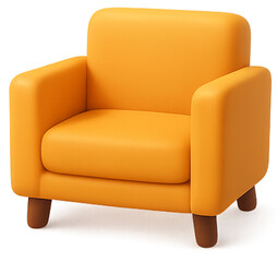 sofa isolated on white background