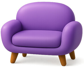 sofa isolated on white background