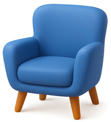 sofa isolated on white background