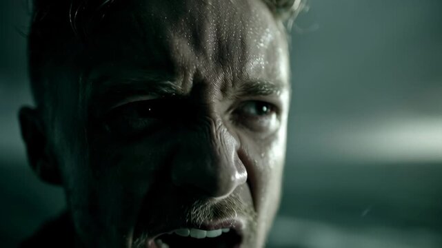 Daniel Craigs Intense Stare - A Study in Cinematic Emotion.