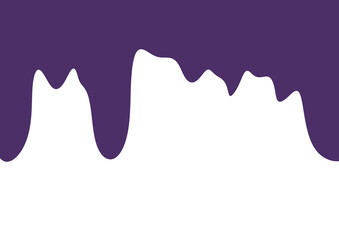 vector illustration of a paint brush purple element