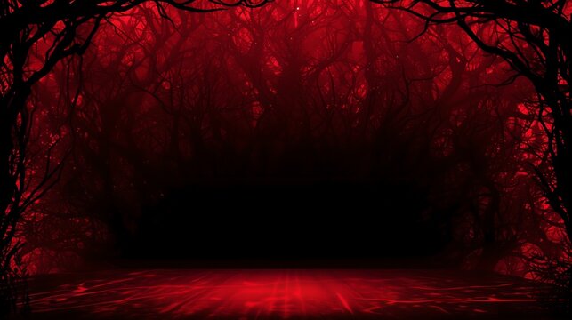 Horror fantasy adventure theme, a stranger world filled with a sense of mystery, wallpaper background illustration poster in light and shadow