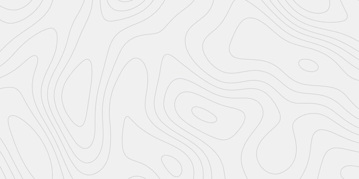 Expansive Geological Landscape Mapping Design with Organic Elevation Curves and Multi-Layered Topographic Linework Patterns