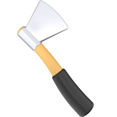 Hatchet Nature 3D Illustration