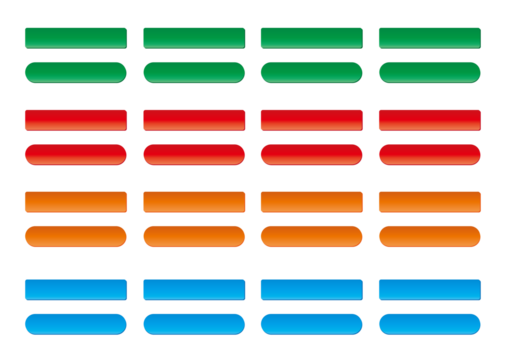 文字無しCTAボタン
