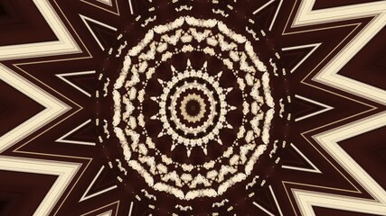 brown art line kaleidoscope, brown kaleidoscope pattern, abstract brown line art, geometric line kaleidoscope, symmetrical brown artwork, intricate line mandala pattern, abstract fractal brown design, - Powered by Adobe