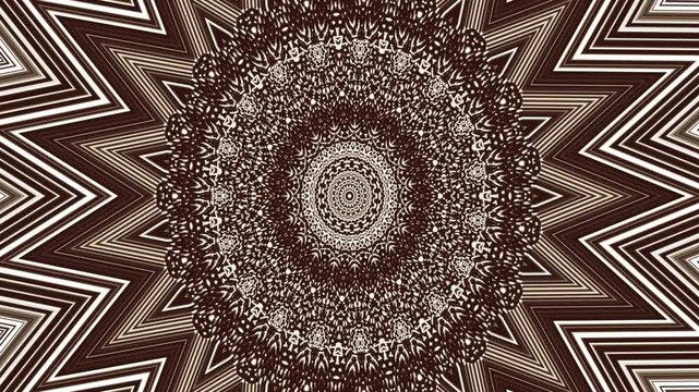brown spiral kaleidoscope, brown abstract kaleidoscope, spiral geometric pattern, brown fractal spiral, seamless kaleidoscope design, brown mandala spiral, abstract spiral background, geometric spiral