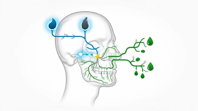 Pterygopalatine Ganglion: Parasympathetic Innervation of the Eye and Nasal Cavity