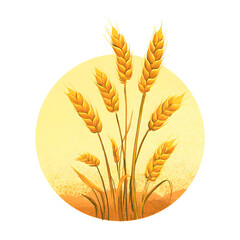 golden wheat icon