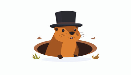 Funny cartoon character dog puppy pet vector illustration drawing design of a brown bear teddy mammal child baby with a christmas hat and a cowboy reindeer art