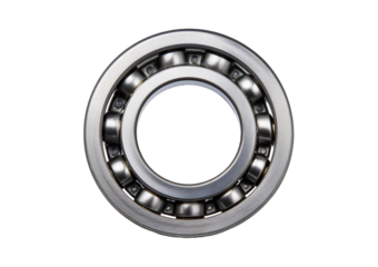 Roller bearing isolated on transparent or white background
