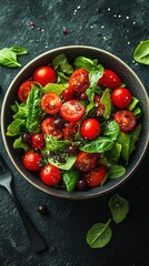 salad with vegetables