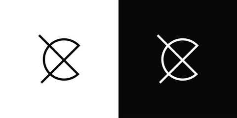 Unique and modern C letter logo design