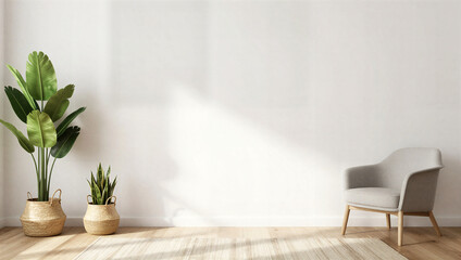 Creating a cozy indoor living space with plants and modern furniture minimalist design natural light aesthetic vibe