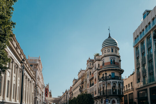 Fototapeta Beautiful architecture, Seville.