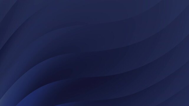 Deep blue gradient animation featuring fluid waves gracefully undulating across the canvas evoking a sense of serenity and modern elegance while radiating a calming atmosphere.