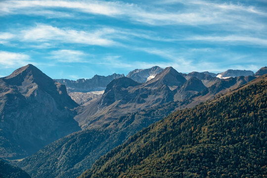 View of Aneto from the Vall d&rsquo;Aran
