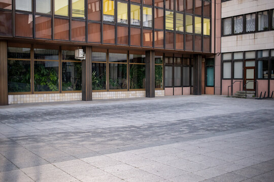 concrete urban landscape