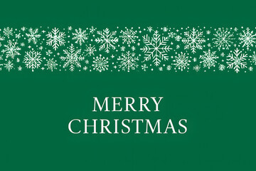 christmas background with snowflakes