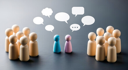 Communication Gap: Two Groups with Different Perspectives