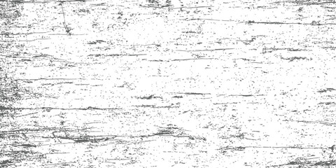Abstract vector grunge texture overlay distressed wood grain background in monochrome black and white scratch effect