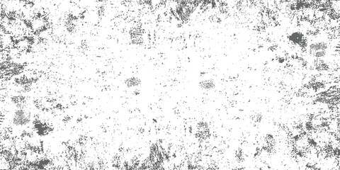 Fototapeta premium Black and White Distressed Grunge Texture Overlay Vector Background Rough Speckled Dots and Scratches Aged Surface