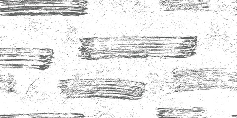 Obraz premium Seamless gray brush stroke texture pattern with distressed grunge speckle effect and hand painted artistic style