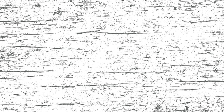 Seamless grunge distressed wood grain texture vector overlay black and white abstract vintage pattern background