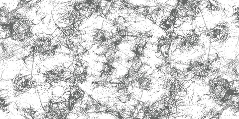 Abstract Grunge Scratched Texture Overlay Vector Background with Messy Distressed Lines and Dots