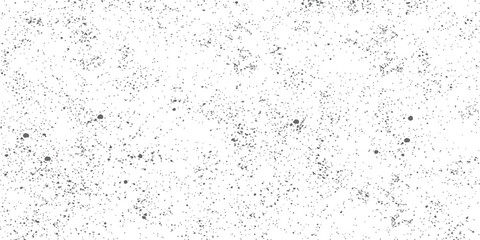 Seamless vector grunge texture Black dust particles and distressed grain overlay pattern on white background