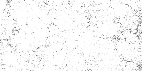 Obraz premium Grungy Cracked Wall Distress Texture Overlay Vector Background Black and White Abstract Graphic Resource