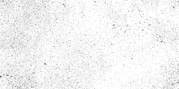 Black and White Grunge Spray Paint Texture Dust Speckles Overlay Rough Noise Background Vector Illustration