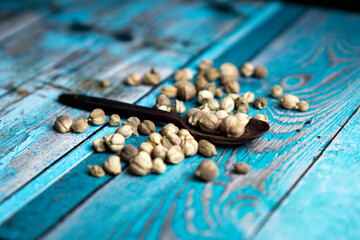 Dry Cardamom (kapulaga, Amomum compactum, cardamum). Cardamom are used as flavorings and cooking spices in food and drink