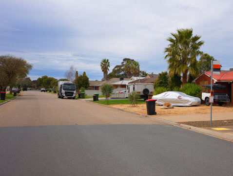 Quiet Suburban Australian Street
