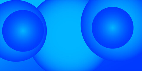 Blue abstract background with circles. gradient vector ilustration eps 10