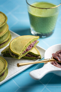 Traditional Japanese Homemade Dorayaki 