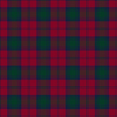 Red, Green, Blue Tartan Weave Pattern - Tile