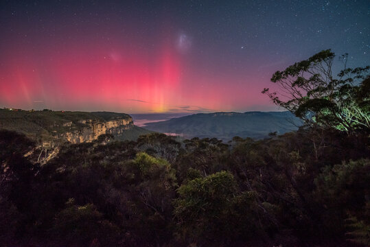 Blue Mountains Aurora Australis