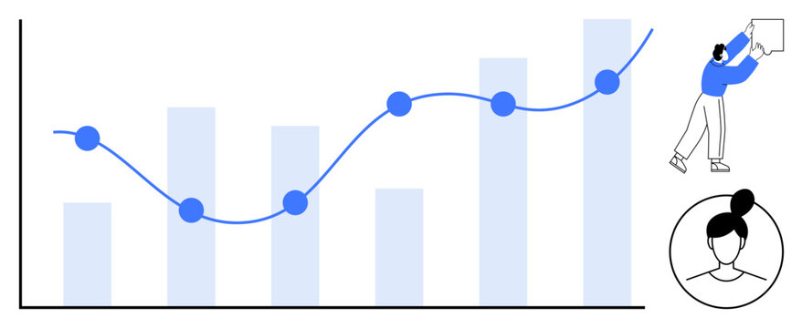 Business analysis. Business charts growth, data insights, and performance analysis. Business tools supporting analytics and strategic decision-making. Suitable for finance, strategy, data, marketing