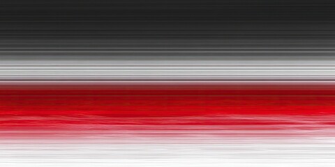 Gradient of color stripes black, gray, red, white