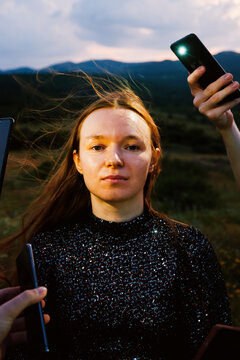 Mountain Evening Portrait