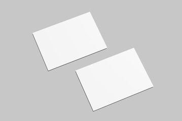 Postcard Blank Mockup