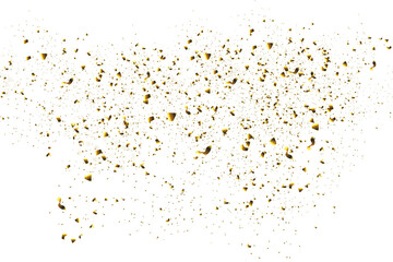 Sparkling abstract background of golden yellow and red glittering lights on a dark canvas