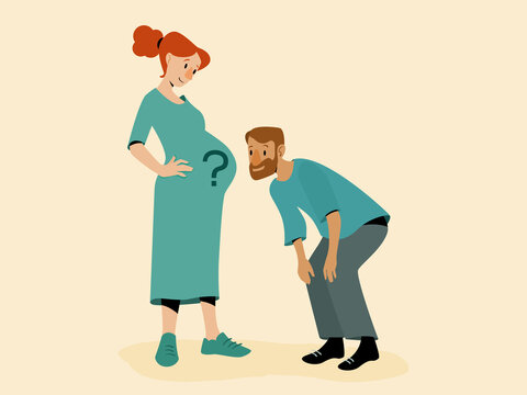 Expecting couple uncertain about pregnancy and future