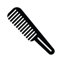 Hair Cutting Comb Vector Illustration