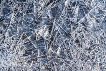 Abstract Ice Texture