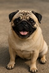 4-Smiling Pug-11